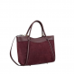 Жіноча шкіряна сумка VG04027 Bordeaux