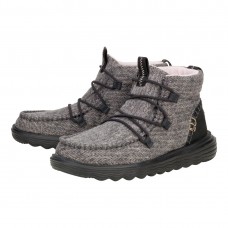 REYES HEATHERED BLACK