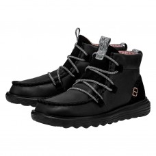 REYES BOOT LEATHER BLACK