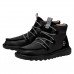 REYES BOOT LEATHER BLACK