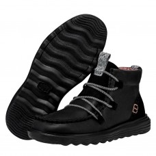 REYES BOOT LEATHER BLACK