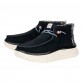 WENDY PEAK HI SUEDE BLACK