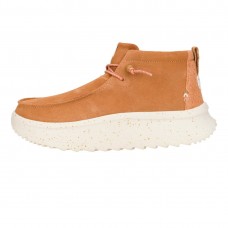 WENDY PEAK HI SUEDE CHESTNUT