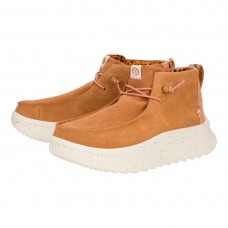 WENDY PEAK HI SUEDE CHESTNUT