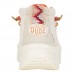 WENDY PEAK HI SUEDE IVORY