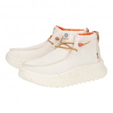 WENDY PEAK HI SUEDE IVORY