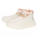WENDY PEAK HI SUEDE IVORY