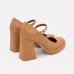 Шкіряні туфлі Angel Alarcon SAKIA BEIGE