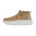 WENDY PEAK HI SUEDE TAN