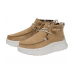 WENDY PEAK HI SUEDE TAN