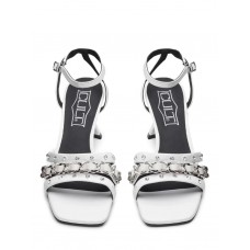 Сандалии CULT HIGH HEEL SANDALS White