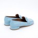 Жіночі мокасини з круглим носком та плоскою підошвою LISA 23015-589А blue