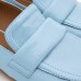 Жіночі мокасини з круглим носком та плоскою підошвою LISA 23015-589А blue