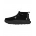 WENDY PEAK HI SUEDE BLACK/BLACK