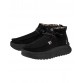 WENDY PEAK HI SUEDE BLACK